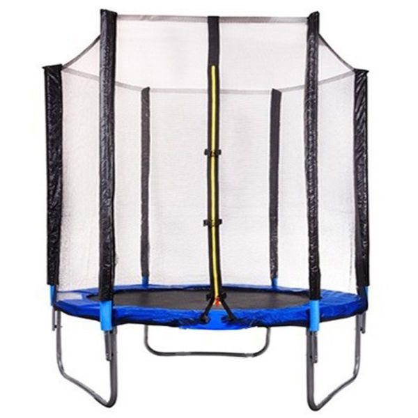 Atlas Sport trampoline 140 cm (4.5ft) with elastic straps Blue