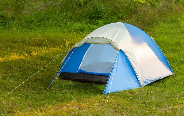 Tourist tent ACAMPER ACCO 4 blue