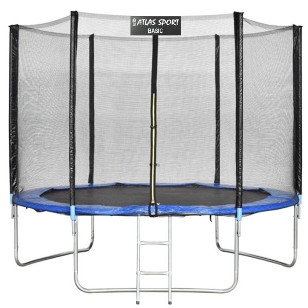 Atlas Sport trampoline 183 cm with external mesh without ladder BLUE