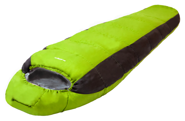 Sleeping bag ACAMPER NORDLYS 2*200g/m2 (black-green)