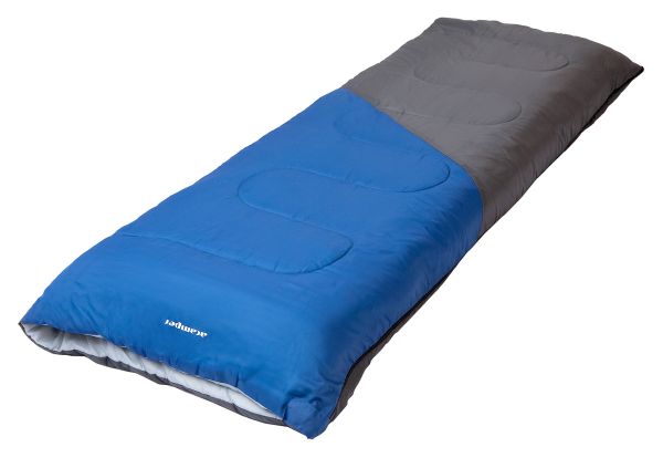 Sleeping bag ACAMPER BRUNI 300g/m2 (gray-blue)