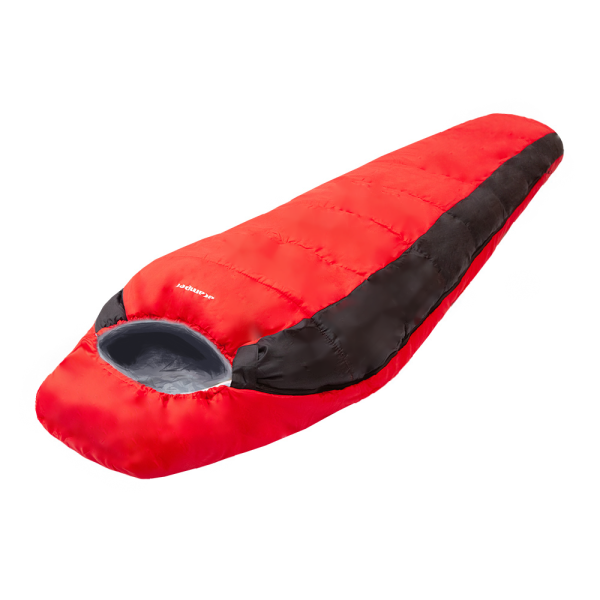 Sleeping bag ACAMPER NORDLYS 2*200g/m2 (black-red)